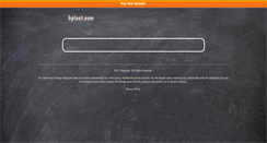 Desktop Screenshot of bplast.com